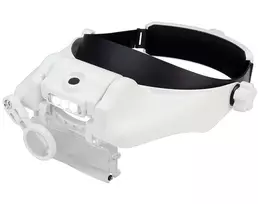 Donau Elektronik KBLP60 Premium LED galvos juostos didinamasis stiklas 1,5x-11,5x Baltas