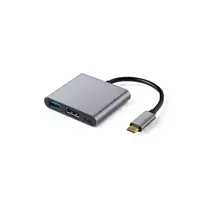 SHIVERPEAKS BS14-05029 USB-C daugiafunkcis doko stotelė 3-in-1, HDMI, Power Delivery, USB 3.0 šakotuvas