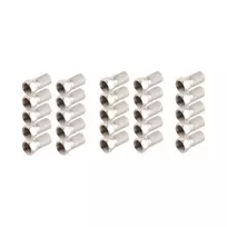 SHIVERPEAKS F- jungtis 6,7 mm su didele veržle, 25 vnt. (BS85009-A-SET25)
