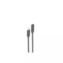 ShiverPeaks BS13-44025 USB 3.2 USB-C ilginamasis kabelis, kištukas–lizdas, 1 m