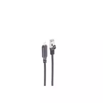 SHIVERPEAKS USB-C į RJ45 Gigabit Ethernet adapterio kabelis, aliuminis, juodas, 1m (BS14-51025)