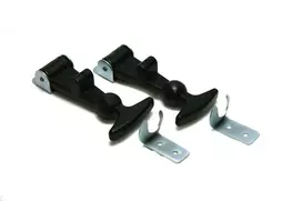 IWH 022899 variklio dangčio laikiklis 12 x 3 x 3 cm, juodas