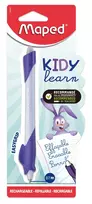 Maped KIDY learn trinamas flomasteris-trišakis su trintuku, kiškio dizainas, mėlynas rašalas, 0,7 mm, blisteris 229600