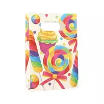 PAPSTAR Candies popierinis vakarėlio maišelis su rankena, 140 x 210 x 60 mm, blokiniu dugnu, šoninėmis klostėmis, 1 vnt. (88862)