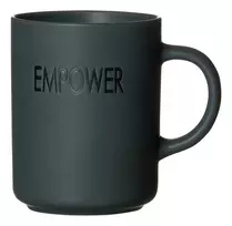 Ritzenhoff & Breker EMPOWER pilkos porceliano kavos puodelių rinkinys, 390 ml, 4 vnt. 425758
