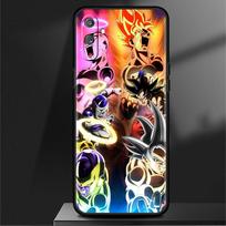 Telefono dėklai, skirti Realme 8 6 7 5 Pro C3 C21Y C15 C21 C35 8i XT GT Master Neo2 Neo3 Black Fundas Cover Beerus Dragons Anime Realme 5 Pro