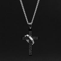 Fast and Furious 7 Moive Cross Tourette karoliai Dominic Toretto Crystal Jėzaus kryžiaus kaklo pakabukas vyrams Dovanos Papuošalai