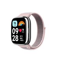 Dirželis Redmi Watch 3 Active nailon priedai Smart Watch Keičiamas diržas Apyrankė kvėpuojanti sportinė apyrankė Redmi Watch 3 Active gray