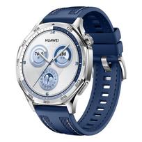 Dirželis HUAWEI WATCH GT 5 4 46mm laikrodžiui 4 5 Pro GT 3 2 Pro 46 mm 22mm nailono kompozicinis silikoninis sportinis apyrankė Huawei Watch GT5 gray