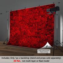 Gėlėta rožių sienos dekoracija fonas balta užuolaida fotografijos fonas dekoracijos foto studijai foto būdelei vestuvėms Kalėdų vakarėliui W150*L100cm
