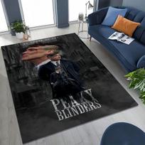 3D Tommy Shelby P-Peaky B-Blinders meno kilimas kilimėlis miegamajam svetainei sofai namų durų kilimėlis dekoras, didelis neslystantis vaikų grindų kilimėlis 40x60cm( 15x23in )