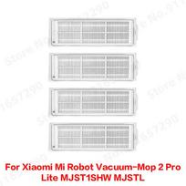 Skirta Xiaomi Mi Robotiniam dulkių siurbliui-šluotuvui 2 Pro/Lite MJST1SHW MJSTL Šoninis pagrindinis šepetys Vandens bakelis Dulkių dėžutė Šluostės šluostė HEPA filtras Priedai