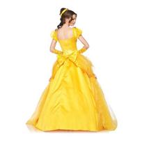 Suaugusių moterų Helovino Cosplay Belle Princesės Suknelė Grožis ir Žvėrys Anime Kostiumas Karnavalo Šventės Suknelės XL yellow