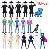 Kpop Demon Hunters Action Figure Toy Derpys Tiger Rumi Mira Zoey Sussy Figurine Doll designed for Fans Present Children Birth Date Toy Gifts
