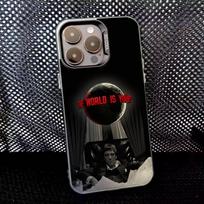 S-Scarface Tony Montana telefono dėklas skirtas iPhone 16,15,14,13,12,11,8,7,Pro,Max,Plus,Mini,XS,SE Kritimui atsparus Juodas Matinis Kietas iphone14plus