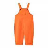 Vaikų Hip Hop kombinezonas Mergaičių Dungaree Vaikų Jumpsuit Romper Berniukų Streetwear Spalvingos kelnės Mokykla 120cm orange