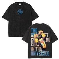 2026 New Invincible Grand Regent Thragg Unisex Washed Shirt, Summer Vintage Cotton Y2k Men's Fashion Oversize Graphic Tshirt XXL black