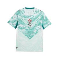 PUMA Portugalija 2026 išvykos marškinėliai 'PUMA White Green Lagoon' Vyriški 783288-02 S blue