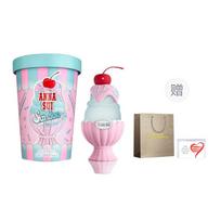 Anna Sui Well-behaved custard, pleasant , fruity fragrance, EDT, sundae perfume Ice cream sundae-pleasant pink 50ML geltona
