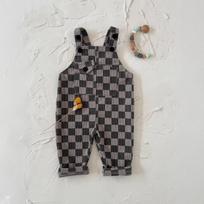 Pavasarinis/vasarinis unisex languotas veliūrinis kombinezonas kūdikiams ir mažiems vaikams, korėjietiško stiliaus 80cm/12-18M pilka