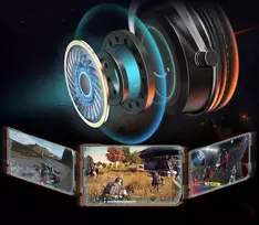FIFINE H3 AmpliGame RGB studijinės ausinės