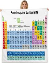 Chemijos Mokslo Elementų Periodinė Lentelė Flanelės Mesti Antklodė Itin Minkšta Lengva Lovai Svetainei Visų Sezonų Size: 100*150cm, Weight: 230 GSM