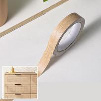 PVC lipni medienos rašto juosta, vandeniui atspari briaunų juosta baldų, spintelių durų rėmų renovacijai 3cm* 10m