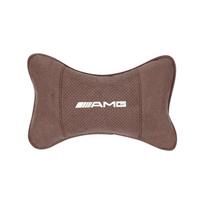 Automobilio galvos atramos atminties putų kaklo pagalvėlė Galvos pagalvėlė Mercedes Benz AMG W203 W206 W220 W205 W211 W212 W201 W210 W108 W168 W222 JV3 ruda