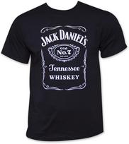 Jack Daniels Old No.7 Tennessee viskio marškinėliai su grafika XXXL gray