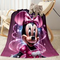 Minnie Mouse Taškeliai Antklodė Patogi Universali Keturiems Sezonams Universalus Modernaus Stiliaus Ideali Dovana Gimtadieniui Valentino Dienai Padėkos Dienai Y43 80cmx120cm