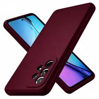 Kilnus madingas vienspalvis smūgiams atsparus apsauginis skysto silikono dėklas, skirtas Samsung Galaxy A53 5G Galaxy A53 5G black