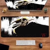 XXL HD Printing Mouse pad Large Rug Anime Vampire Hunter D 90X40CM Gaming Keyboard Laptop DeskMat Computer carpet PC Accessories 30cm by 60cm brown