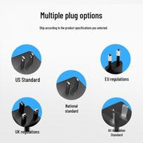 Wireless Dual Function Doorbell & Elderly Caller with Long-Range Remote - US/EU/UK Standard White UK
