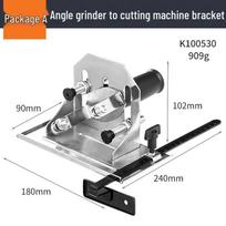 Multi-Functional Angle Grinder Cutting Machine Stand - Heavy Duty Base Conversion Tool