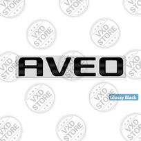 Chevrolet Aveo raidžių Automobilio 3D metalinės raidės Logotipo ženklelis Lipdukai Automobilio Galinės bagažinės raidžių emblema Stiliaus lipdukai