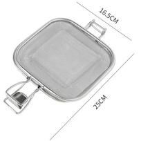 Stainless Steel Sandwich Maker Panini Press Mold Bread Toasting Mesh Clip Breakfast Machine Kitchen Oven Cake Baking Tools