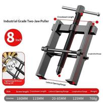 2 Jaw Puller Adjustable Bearing Separator Remover 2/3/4/6/8 Inch High Hardness Pull Tool for Car Mechanical Maintenance A5