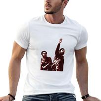 Che Guevare & Fidel Castro T-Shirt cotton t shirts man 100% t shirt man designer t shirt for ma XXL white