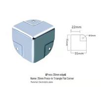 Reinforced Triangular Ball Corners for Flight Cases: Right-Angle Concave-Convex Corner Protectors and Flight Case Accessories