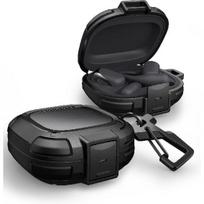 Dexnor for Shokz OpenFit 2 Case with Drop-Proof Lock, Shockproof Rugged Bumper Cases Protective Cover with Carabiner & Keyring & Cleaner Kit for openfit air juoda
