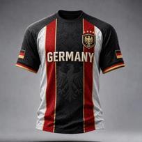 Vyriški 2026 Vokietijos Koncepciniai Futbolo Marškinėliai Su Erelio Ženklelio Spauda Greitai Džiūstantys Kvėpuojantys Retro Edition Trumpomis Rankovėmis Futbolo Marškinėliai 5XL 5XL
