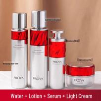 Proya Ruby Water & Lotion Set: Double Anti-Wrinkle Firming Hydrating Skincare for Women - Genuine Product Proya Ruby Set - Oily Skin 4-Piece