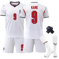 Anglijos namų marškinėliai 2026 m. Pasaulio taurė Kane 9 Futbolo apranga Ventiliatoriaus versija Suaugusiems vyrams M balta