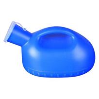 Plastikinis Didelės Talpos Šlapimo Surinktuvas 2000 ml Talpa Kelioninis Šlapimo Surinktuvas Šlapimo Butelis Automobiliui Round Blue