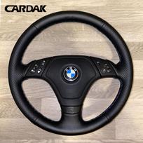 Cardak Pilnai Juodos Odos Automobilio Vairo Dangalo Pynė E36 1996 1997-2000 E46 1998-2000 Z3 E36/7 1995 1996 1997-1999 M colors thread