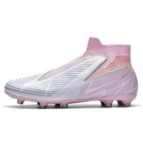 Vyriški sportiniai batai futbolui Elastingas tinklelio kojinė Futbolo bateliai Originalūs profesionalūs bateliai su spygliukais Vyriški futbolo bateliai su spygliukais 38 rožinė