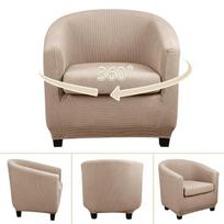 Elastingas žakardo užvalkalas vonios kėdei Svetainė 1 sėdimos sofos užvalkalas Vienvietis baldas Sofa Plaunamas fotelio užvalkalas Universal size