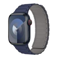 Magnetinis silikoninis dirželis Apple Watch Ultra 2 apyrankei 46 mm 49 mm 45 mm 41 mm apyrankė Correa 40 mm 44 mm 38 mm 42 mm iWatch Series 10 9 8 SE For S10 46mm gray