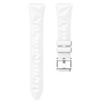 18 mm apyrankė Huawei Watch GT5 41 mm vyrams moterims sportinė silikoninė klasikinė sagtelė pakaitinė apyrankė Huawei GT5 41 mm GT5 Pro 42 mm GT5 Pro 42mm balta