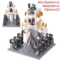 Viduramžių lotr Figūrėlės Orkų Kariai Plėšikas Vargr Vilkas Dramblys Raitelis Konstruktorius Kaladėlės Žaislai vaikams dovanoms
